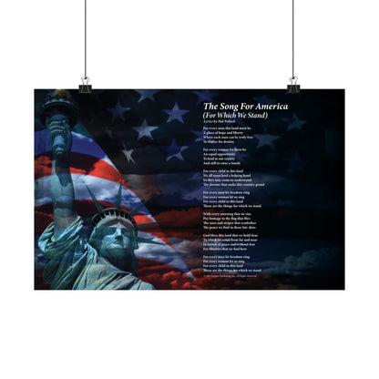 For Which We Stand — Lyric Art Print (Matte Paper)