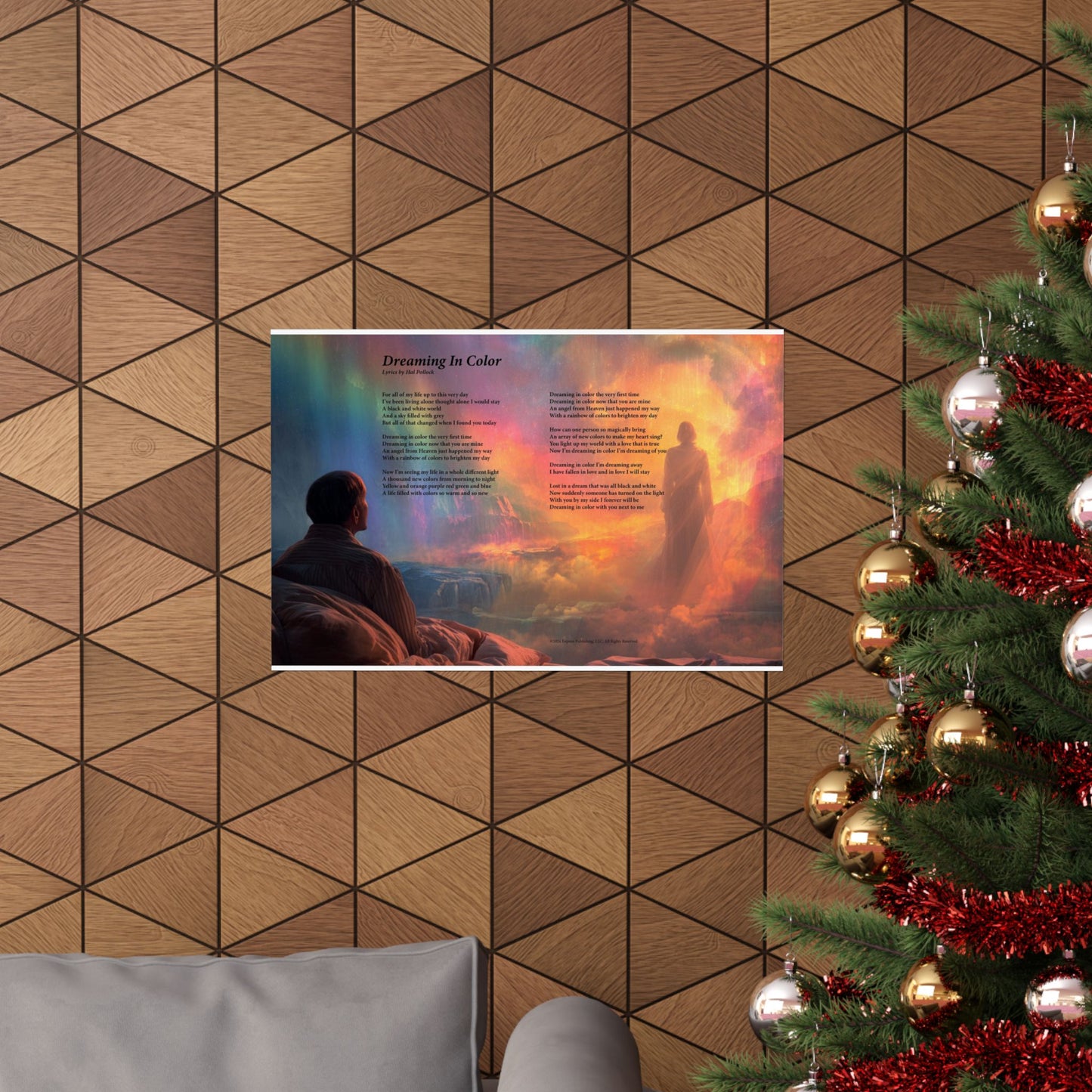 Dreaming In Color — Lyric Art Print (Matte Paper)