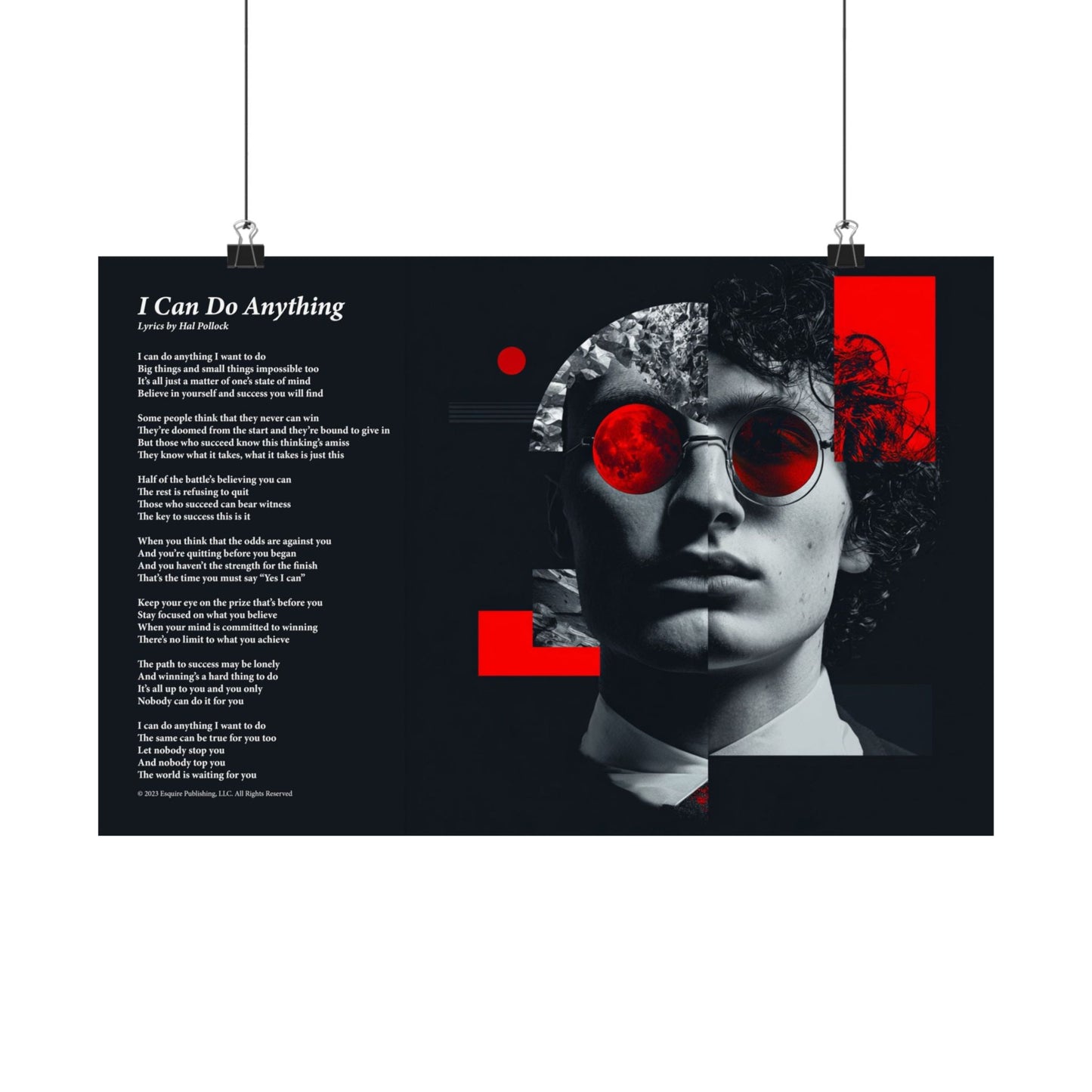 I Can Do Anything — Lyric Art Print (Matte Paper)