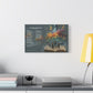 The Magic Of The Music — Lyric Art Print (Canvas)