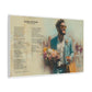 Lucky At Love — Lyric Art Print (Canvas)