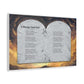 A Message From God — Lyric Art Print (Canvas)
