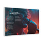 Don't Die With Your Music Still In You — Lyric Art Print (Canvas)