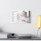 Watchin' The World Go By — Lyric Art Print (Canvas)