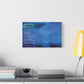 Fifty Shades Of Blue — Lyric Art Print (Canvas)