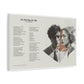 It's Not You It's Me — Lyric Art Print (Canvas)