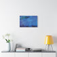 Fifty Shades Of Blue — Lyric Art Print (Canvas)