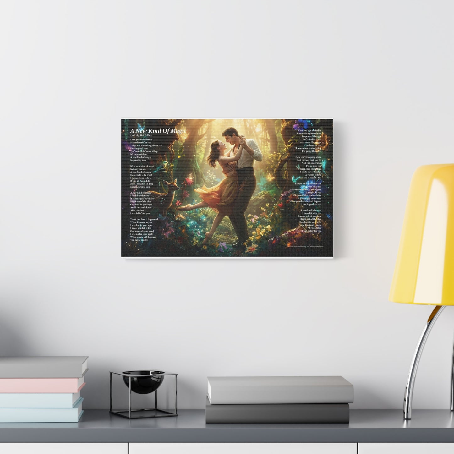 A New Kind Of Magic — Lyric Art Print (Canvas)