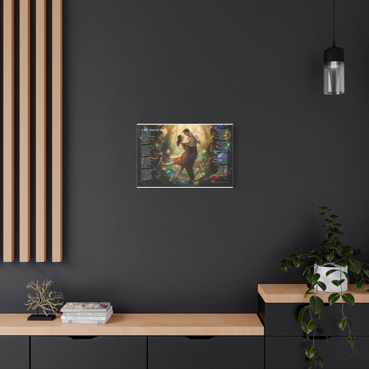A New Kind Of Magic — Lyric Art Print (Canvas)
