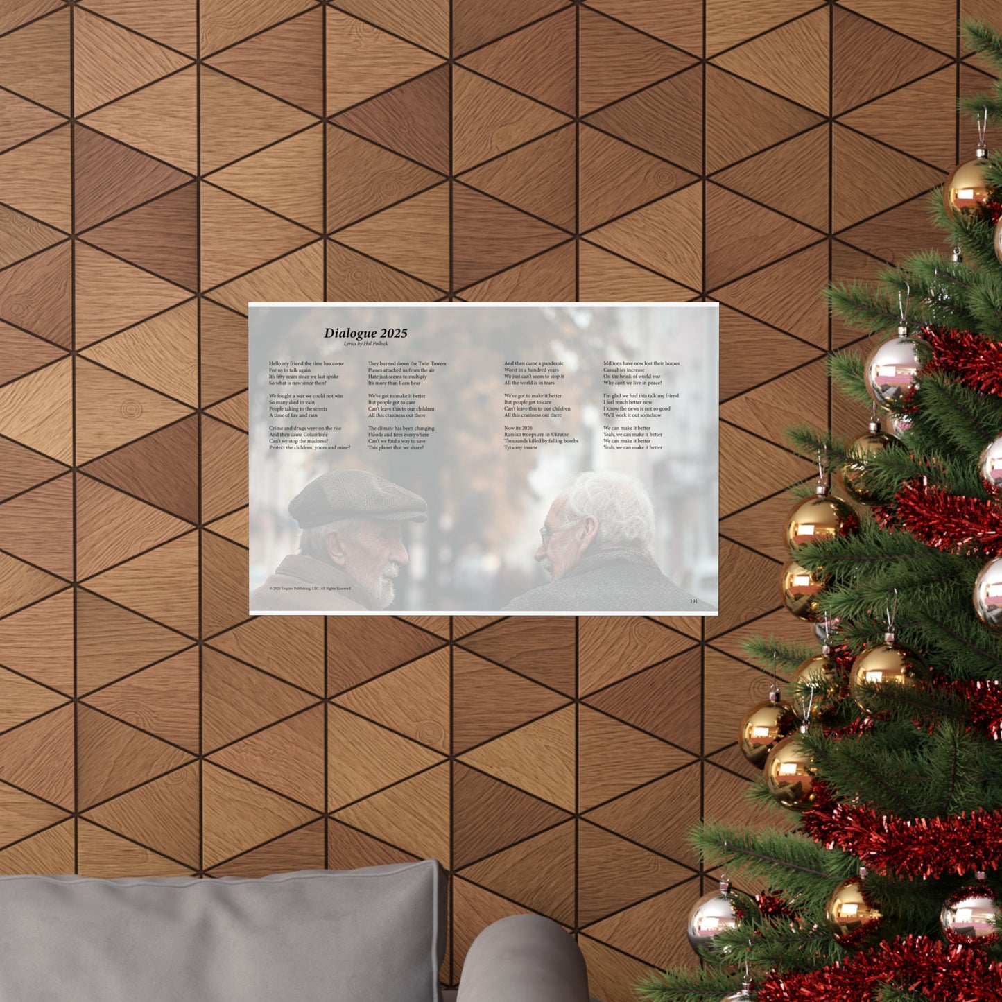 Dialogue 2025 — Lyric Art Print (Matte Paper)