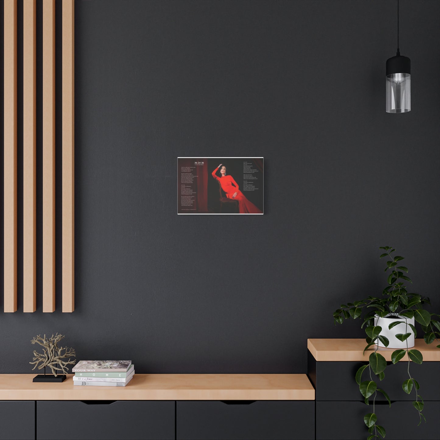36-24-36 — Lyric Art Print (Canvas)