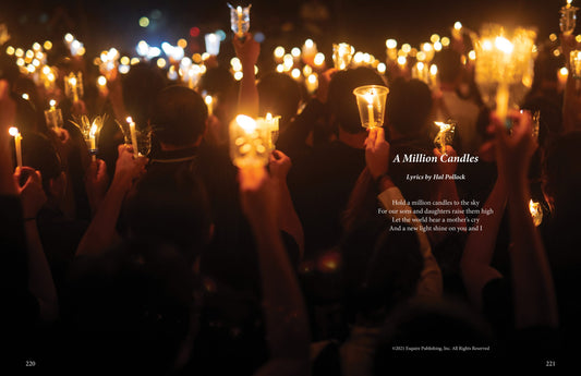 A Million Candles - Lyric Art Print