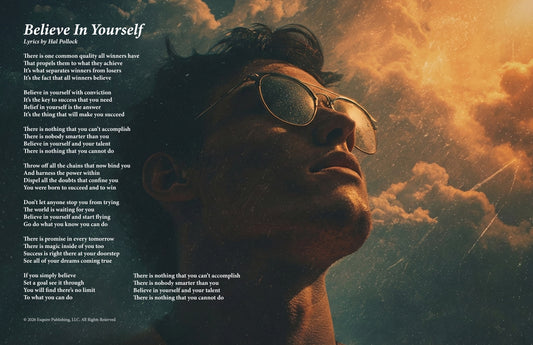 Believe In Yourself - Lyric Art Print