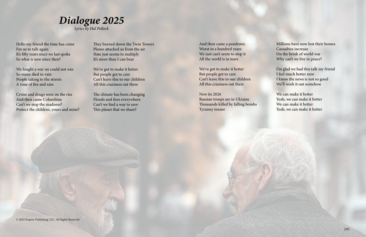 Dialogue 2025 - Lyric Art Print