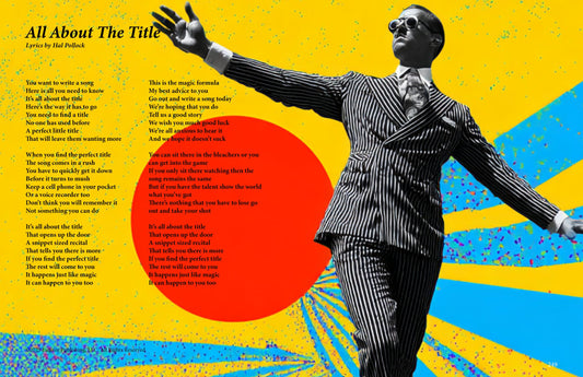 All About The Title - Lyric Art Print