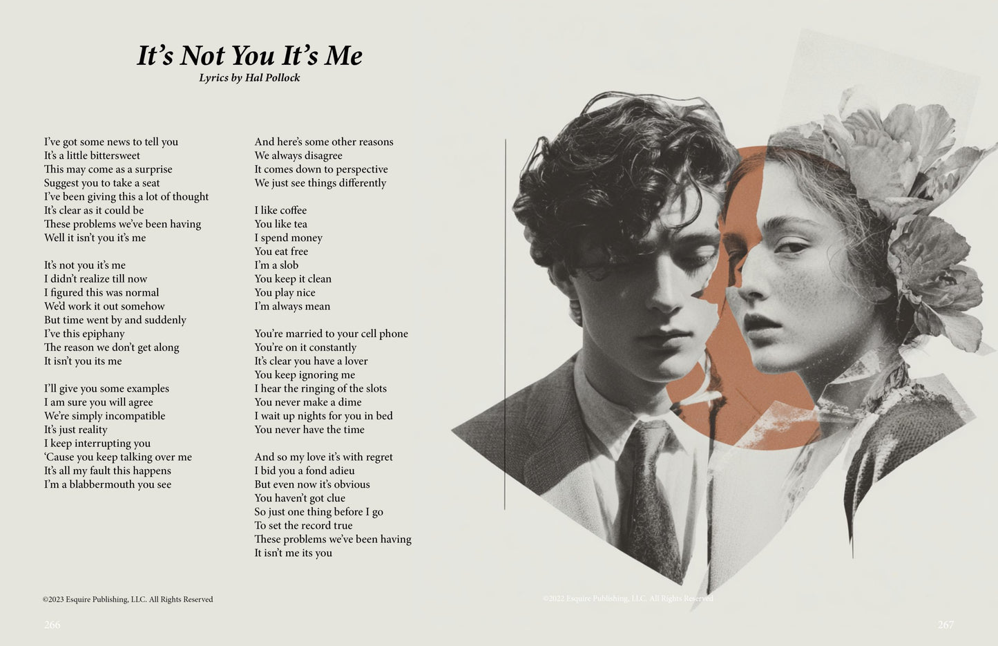It's Not You It's Me - Lyric Art Print