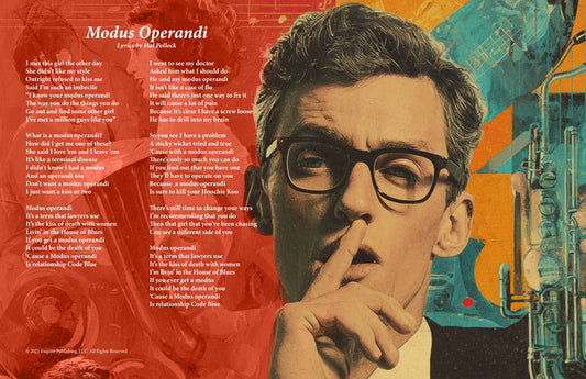 Modus Operandi - Lyric Art Print