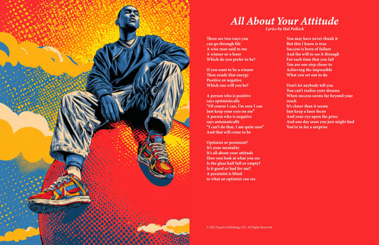 All About Your Attitude - Lyric Art Print