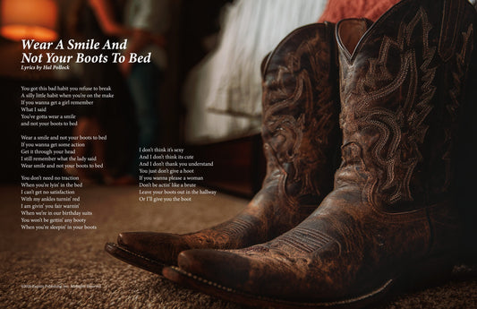 Wear A Smile And Not Your Boots To Bed - E-Card