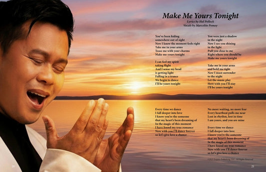 Make Me Yours Tonight - Lyric Art Print