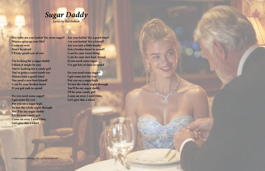 Sugar Daddy - Lyric Art Print