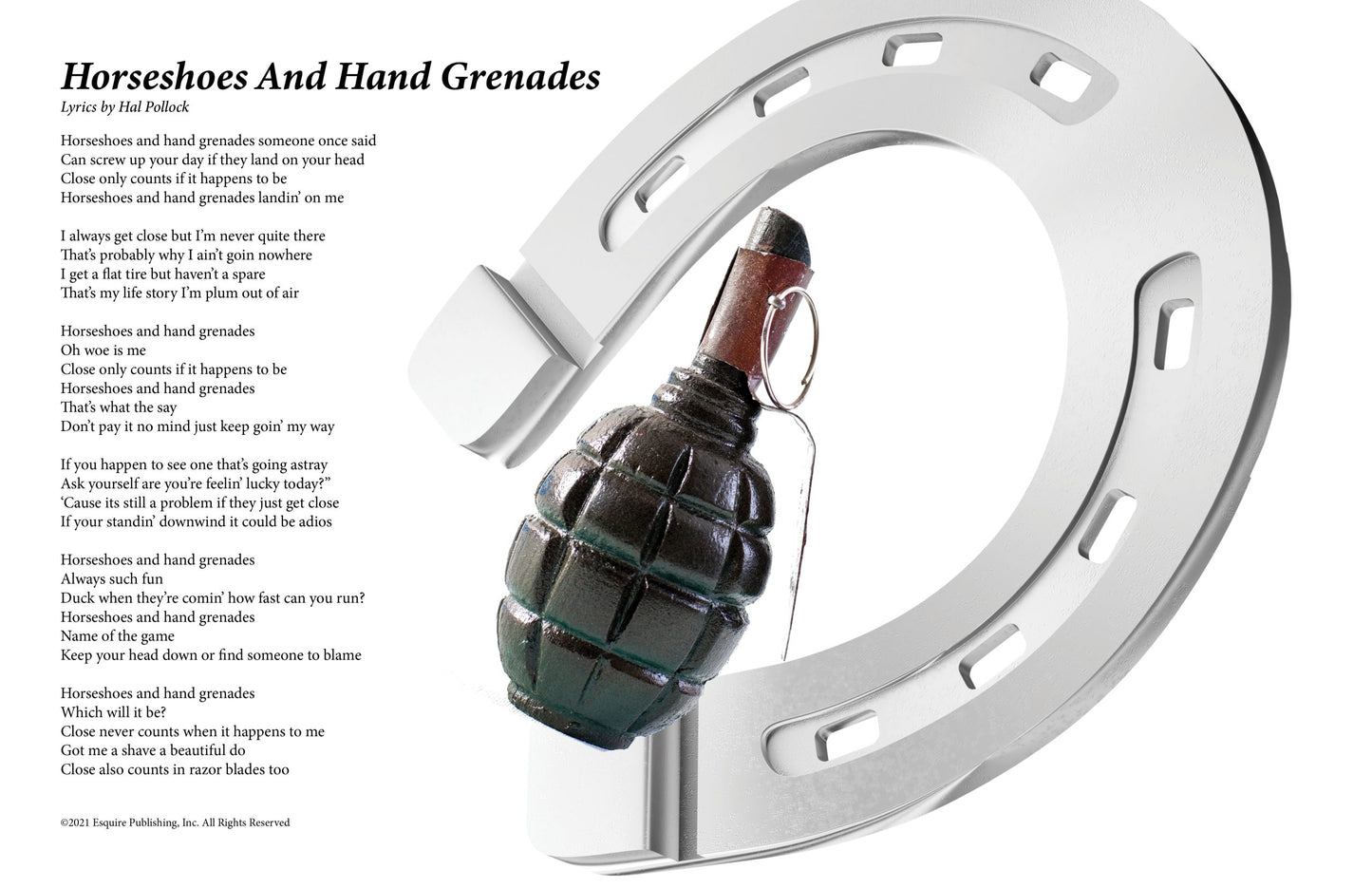 Horseshoes And Hand Grenades - E-Card