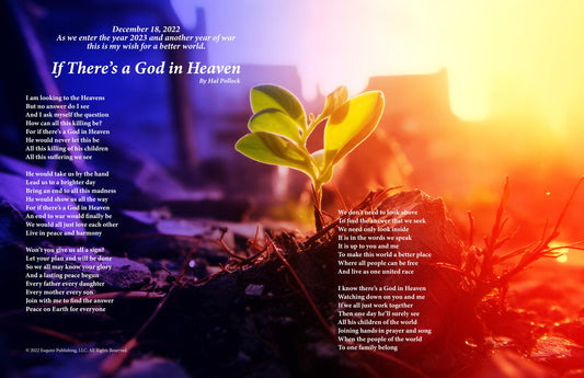 If There's A God In Heaven - Lyric Art Print