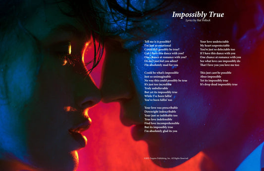 Impossibly True - Lyric Art Print
