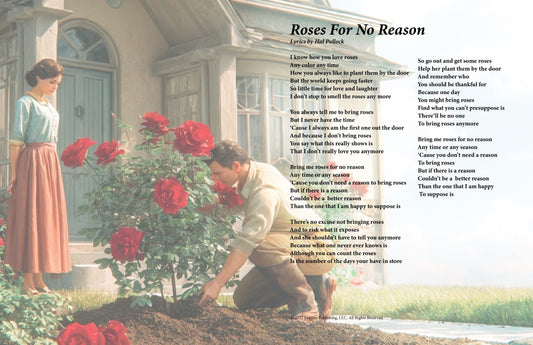 Roses For No Reason - E-Card