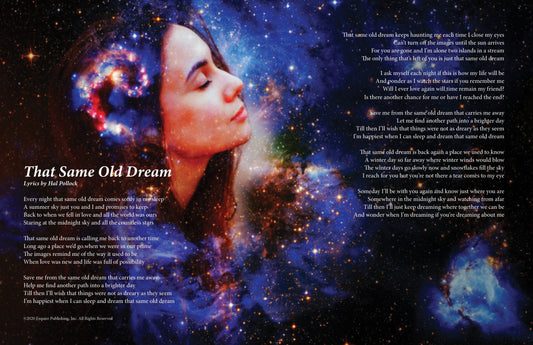 That Same Old Dream - Lyric Art Print