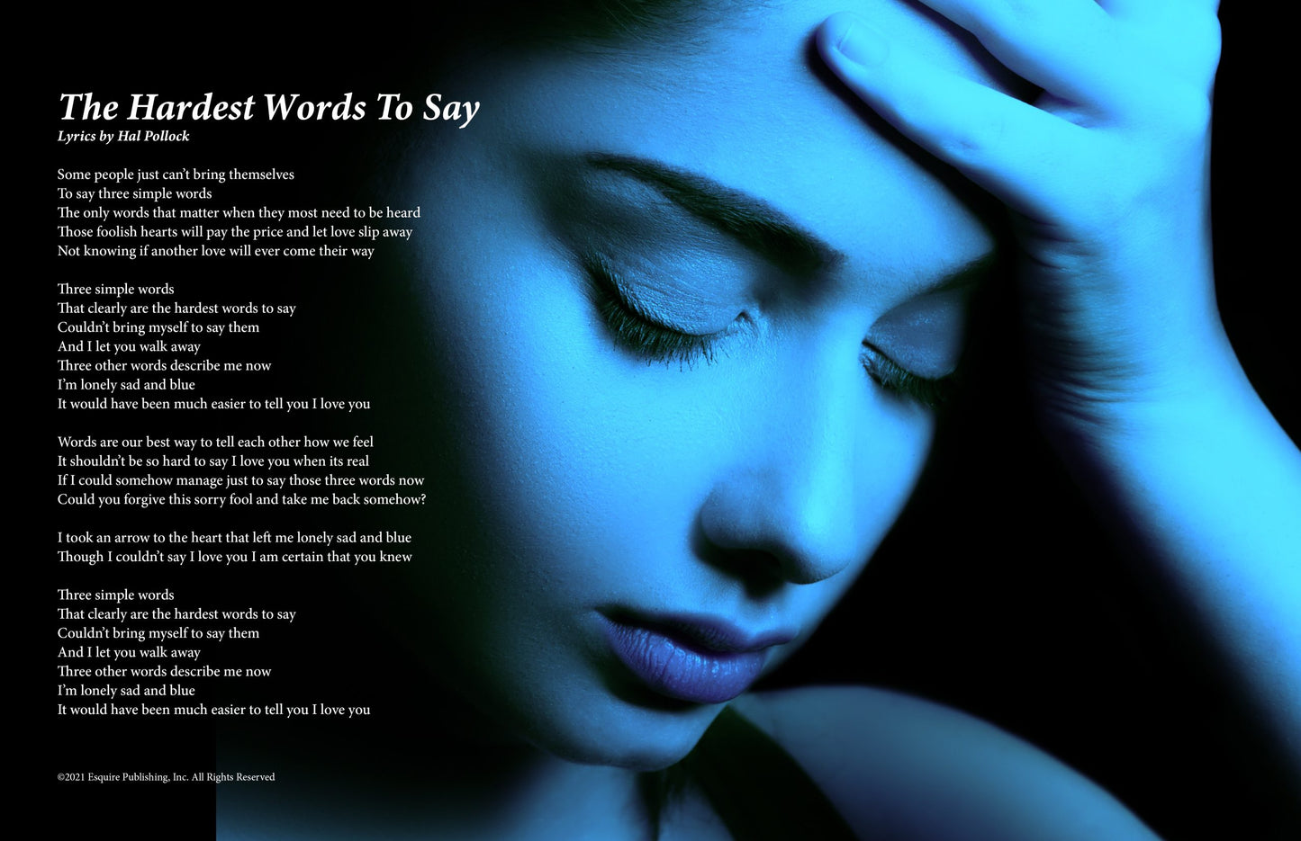 The Hardest Words To Say - E-Card