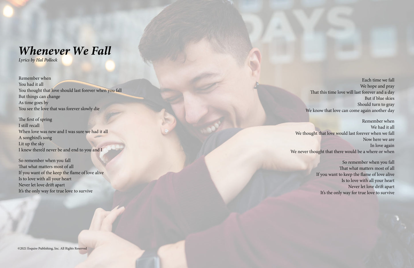 Whenever We Fall - E-Card