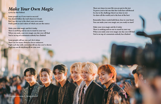 Make Your Own Magic - Lyric Art Print