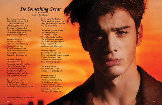 Do Something Great - Lyric Art Print