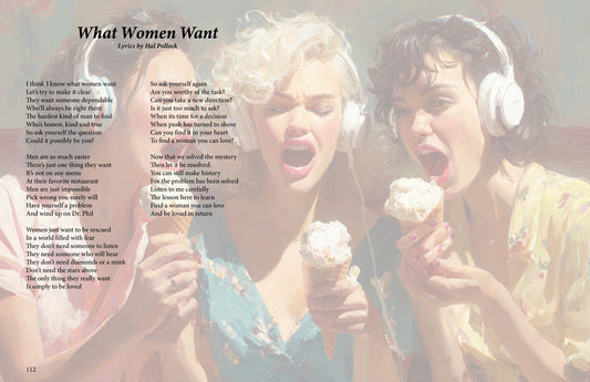 What Women Want - Lyric Art Print